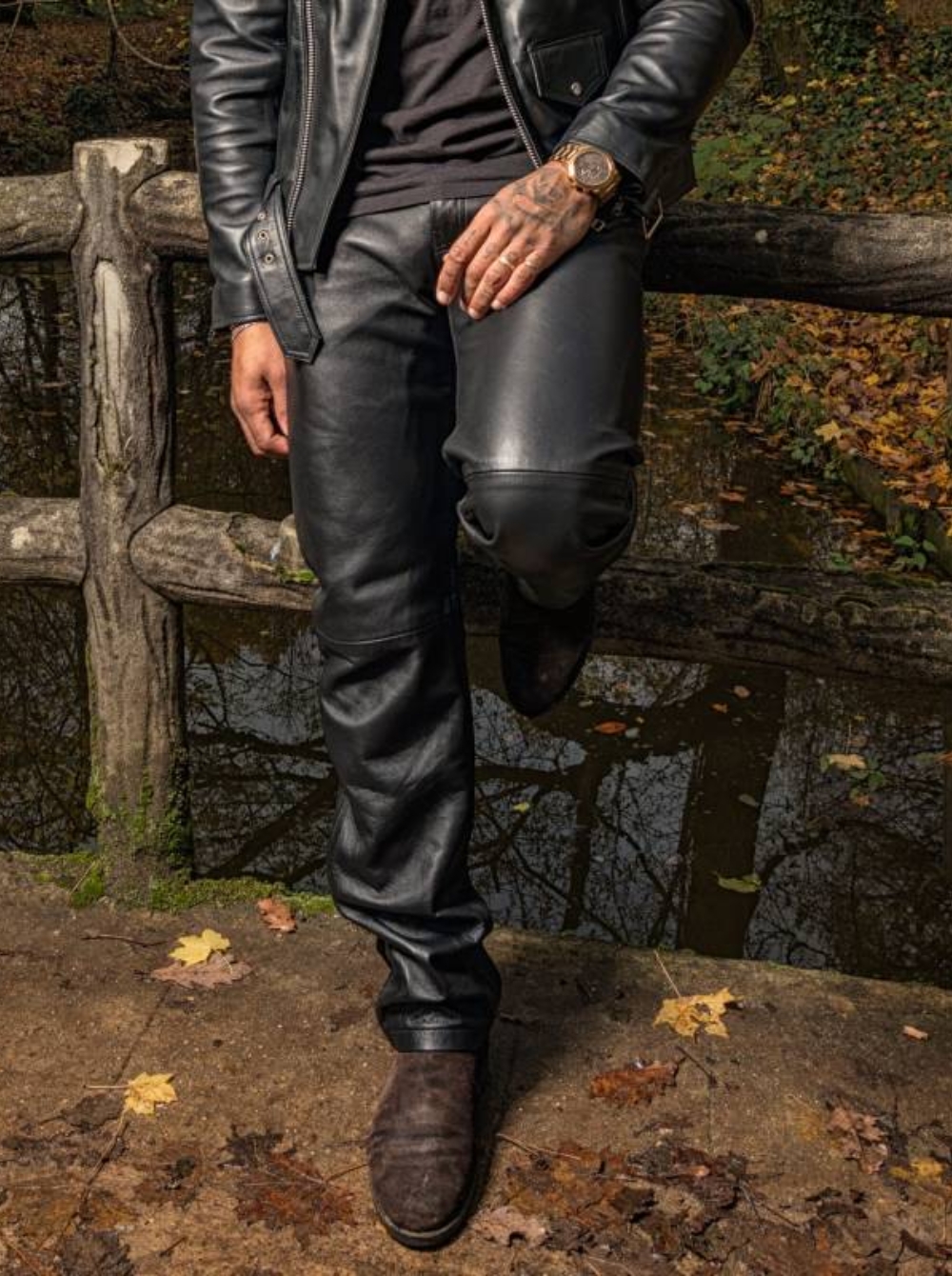 Pantalon Cuir Fetish Dèmonia